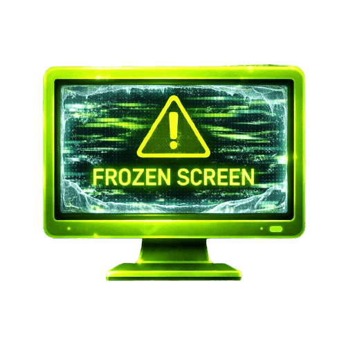 Frozen screen issue caused by high server load