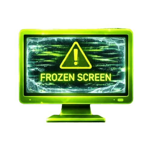 Frozen screen issue caused by high server load